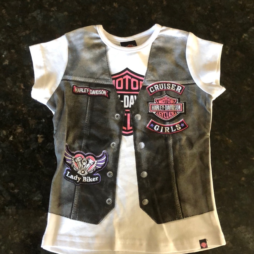Harley Davidson Girls 4T t-shirt